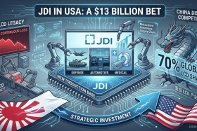 日本力挺 JDI 赴美建厂：拟斥资130亿美元重振LCD产业，抗衡中国 ...