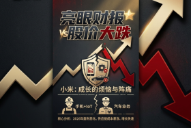 小米财报数字很漂亮，为什么股价却下跌？