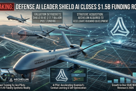 Shield AI 获15亿美元巨额融资，加速“AI飞行员”实战演进