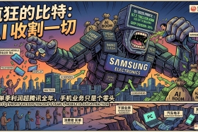 疯狂的比特：三星单季利润超腾讯全年，AI 正在收割一切