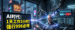 硅谷大佬警告：AI 提效百倍，强行996的公司离垮掉不远了
