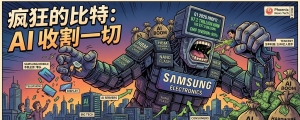 疯狂的比特：三星单季利润超腾讯全年，AI 正在收割一切