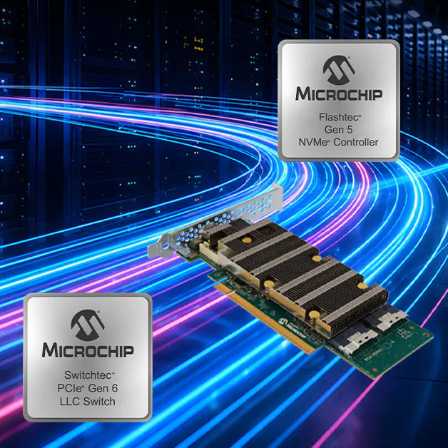 Microchip 更新连接与存储产品,瞄准 AI 数据中心的数据流转瓶颈