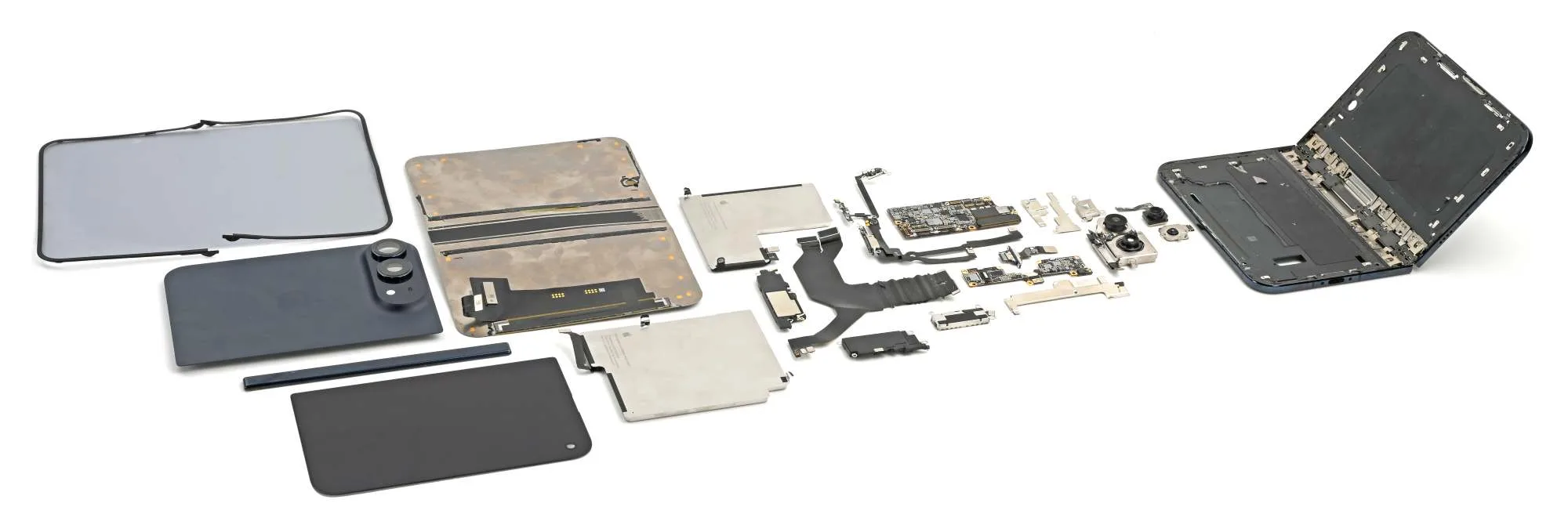 iPhone Duo laid out on a table